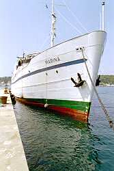 Motorschiff und F�hre Marina