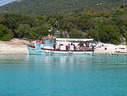 auf Tour mit Kapit�n Mate auf Insel Losinj / Kroatien